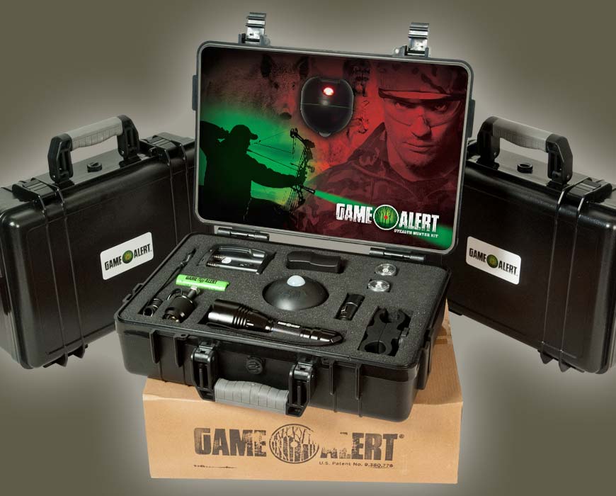 Game Alert Stealth Hunter Kit and Cases
